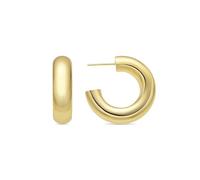 LUXENTER Pendientes Thea acabado oro amarillo 18k