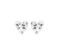 Luxenter Pendientes 'Essential' plata / transparente One Size plata / transparente