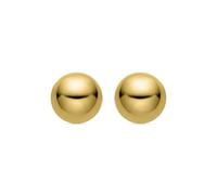 LUXENTER Pendientes Gnis acabado en oro amarillo 18k