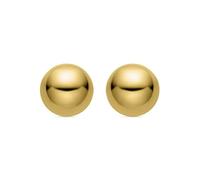 LUXENTER Pendientes Gnis acabado oro anmarillo 18k