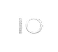 LUXENTER Pendientes Leosba acabado plata