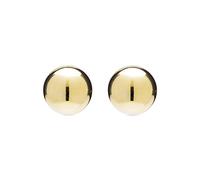 LUXENTER Pendientes para Mujer en Aleación de Metal Color Dorado Acabado en Oro Amarillo de 18k Cierre Presión Tamaño 7,9 x 7,9 mm Modelo Linson