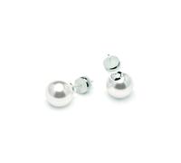 Luxenter Pendientes 'Wasai' blanco perla One Size blanco perla