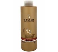 LuxeOiL Keratin Protect Shampoo Champu Limpieza 1000ML System ProfessionaL