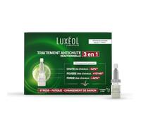 Luxéol 2en1 Lotion 14 Fíolas - Tratamiento Reactivo Contra la Pérdida de Cabello en Patron Masculino o Femenino - Cabello Delgado - Unisex-Adultos