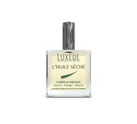 LUXÉOL - Aceite de secado corporal y cabello multiusos - Nutre, protege, suaviza - Enriquecido con aceite de argán, aguacate, rosa mosqueta - Fabricado en Francia - 100 ml