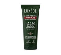 LUXÉOL - Champú Anticaída - Reduce la caída del cabello | Clínicamente probado: -44% de caída del cabello* - Fórmula enriquecida con extracto de queratina - Volumen y brillo - 200 ml