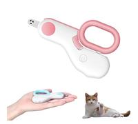 LuxeOne Cortaúñas LED para mascotas, recortador de uñas de gato actualizado 2024, cortaúñas para gatos de interior, cortaúñas para gatos, perros, conejos, gatitos, herramienta de aseo de mascotas para