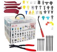 LUXERAD Automotive Body Clips 2080 piezas con herramientas de plástico remache sujetadores multiuso Automotive Body Clips Interior Panel Clip Case