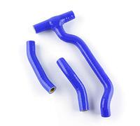 LUXERAD Kit de manguera de refrigerante de radiador de silicona para Sherco SE-R 250 2T 2014 2015 2016 2017 (azul)