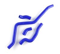 LUXERAD Kit de manguera refrigerante de radiador de silicona para Yamaha Raptor 660 660R YFM660R 2001-2005 (azul)