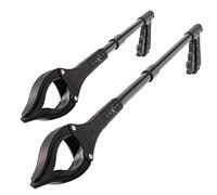 Luxet Grabber Reacher Tool - Paquete de 2 - Versión más reciente de 19/32 pulgadas plegable palo de recogida - Agarre fuerte punta magnética ligero recogedor de basura herramienta de agarre para