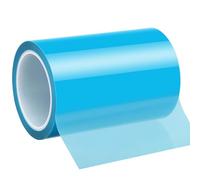 Luxeu Cinta Adhesiva Sin Costuras para Resina, 15.2cm x 50m Extra Largo Cinta Resina Epoxi, Fácil Despegado, para Mesas de Río, Manualidades, Moldeado con Epoxi
