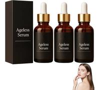 Luxeveria Ageless Serum - Esencia antiedad con retinol y ácido hialurónico, tonifica intensamente la piel, suaviza las líneas finas, hidrata intensamente la piel madura, 30 ml (3 unidades)