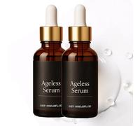 Luxeveria Ageless Serum, sérum facial antienvejecimiento, suaviza las arrugas y líneas de expresión, reafirma intensamente la piel, hidratación profunda con ácido hialurónico. (2 pcs)