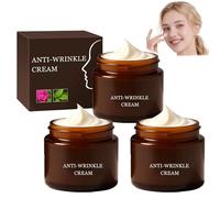 Luxeveria - Crema antiarrugas con retinol, antiedad, crema reafirmante corporal con avena, reafirmante de piel para lifting de precisión, reducción de arrugas (3 unidades)