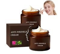 Luxeveria - Crema antiarrugas con retinol, antiedad, crema reafirmante corporal con avena, reafirmante de piel para lifting de precisión, reducción de arrugas (2 unidades)