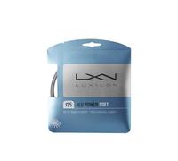 Luxilon Set De Cuerda Alu Power Soft - 1,25mm (12,2 Metros), Tenis - Color Plata
