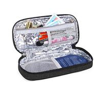 Luxja Bolsa Insulina, Bolsa Termica para Diabético, Bolsa para Pluma de Insulina y Otros Suministros para Diabéticos (Solo Bolsa), Negro