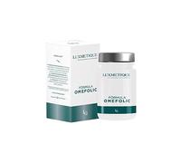 Luxmetique Suplemento Omefolic – Omega-3, Coenzima Q10, Ácido Fólico y Vitamina E – 60 perlas