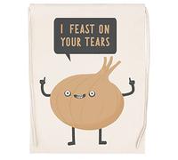 Luxogo I Feast On Your Tears! Bolsa de Gimnasio con Cordón Beige Unisex Drawstring Bag Gym