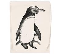 Luxogo Pingüino De Galápagos Dibujando Especies En Peligro De Extinción Bolsa De Gimnasio Con Cordón Beige Unisex Drawstring Bag Gym
