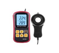 Luxómetro digital Fotómetro de 200.000 lux Mini luxómetro de mano Iluminómetro GM1030