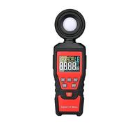 Luxómetro Digital Iluminador Profesional De Alta Precisión 180° con Sensor De Luz Giratorio Lux Fotómetro,Pantalla HD