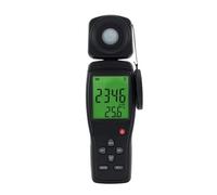 Luxómetro Digital Medidor De Luz Lux/FC Luminómetro Fotómetro Espectrómetro 100.000 Lux Espectrofotómetro MedicióN De Alta PrecisióN