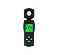 Luxómetro digital portátil, comprobador de luminancia, fotómetro, radiómetro UV, 1-200000 lux, fotómetro, espectrómetro, actinómetro