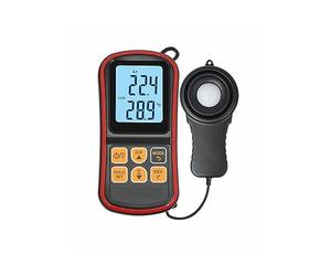 Luxómetro, fotómetro, 5PCS Diseño LCD Digital Split Type Lux Meter Mini Iluminómetro De Mano Probador De Medición con Dos Modos De Grabación
