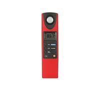 Luxómetro, fotómetro, Luxmeter Medidor De Luz Digital 20-20000 Lux Lumen Iluminómetro Digital Transferencia USB Modos MAX/MIN Lux/FC Seleccionable