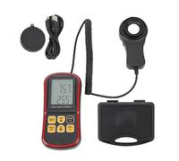 Luxómetro, fotómetro, Medidor De Luz De Mano Medidor De Iluminancia Digital Medidor De Luxómetro Digital Fotómetro De Luminómetro De Alta Precisión con Almacenamiento De Datos