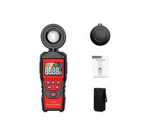 Luxómetro, fotómetro, Medidor De Luz Digital 100000 Lux Fotómetro Luxmeter Profesional Lux FC Medidor De Prueba LED Iluminómetro De Alta Precisión(620L)