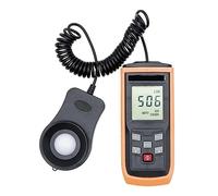 Luxómetro, fotómetro, Medidor De Luz Digital LCD De Mano Fotografía Luminómetro MAX Min 0-200000 Lux Fotómetro Probador De Iluminancia