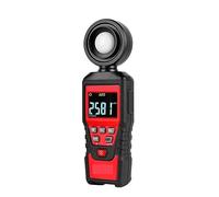 Luxómetro, fotómetro, Medidor De Luz Digital Medidor De Lux Profesional Iluminómetro De Alta Precisión Fotómetro Lux/FC Probador Ambiental