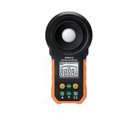 Luxómetro, fotómetro, Medidor Lux Digital 200,000 Lux Medidor De Luz Prueba Espectros Rango Automático Medidor De Luxómetro Digital De Alta Precisión Medida del Iluminómetro