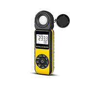 Luxómetro Portátil, Calibrador De Luz Portátil Luxmeter Lumen Meter con Detector Giratorio De 270°, Rango De Medición 0,1~300 000 Lux