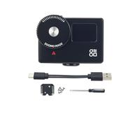 Luxómetro Portátil, Fotómetro fotográfico, pequeño accesorio for medidor de exposición con pantalla OLED de 0,66",Precisión Reacciones Rápidas(Chrome)