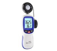 Luxómetro Portátil, GM1040 / 1040B Medidor de iluminancia Medidor de iluminancia digital Medidor de luz Medidor de luz Tester de brillo,Precisión Reacciones Rápidas(1040B With Bluetooth app)