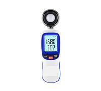 Luxómetro Portátil, Iluminómetro digital profesional WT81 con precisión de 0 a 20000 lux, luxómetro, retención de datos, intensidad de luz, medidor de temperatura e iluminador.,Precisión Reacciones R