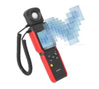 Luxómetro Portátil, Iluminómetro UT381A, medidor de iluminancia digital integrado y dividido, 400.000 Lx, 37160 FC, luxómetro con aplicación Bluetooth,Precisión Reacciones Rápidas