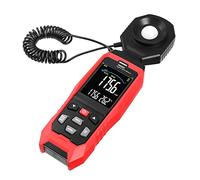 Luxómetro Portátil, LCD Medidor de iluminancia digital Ta632a Medidor de iluminación de mano 0-200000 METRO DE LUZ LUX Iluminador digital Iluminador de mano Temperatura ambiente de temperatura,Precis