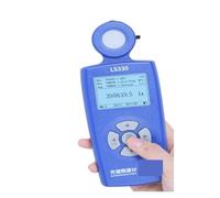 Luxómetro Portátil, LS330 Medidor de luz Iluminómetro Medidor de iluminancia espectral Lux Digital CCT UVI CRI Ra Lx FC Frecuencia de parpadeo,Precisión Reacciones Rápidas