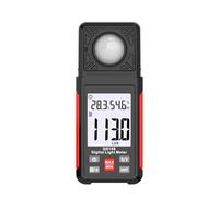 Luxómetro Portátil, Luxómetro digital, fotómetro FC, medidor de iluminancia, probador, 200000 lux, iluminómetro, fotómetro, luxómetro,Precisión Reacciones Rápidas
