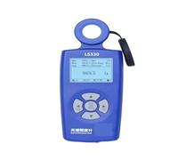 Luxómetro Portátil, Medidor de iluminancia espectral LS330 Luxómetro Luxómetro digital CCT UVI CRI Ra Lx FC Frecuencia de parpadeo,Precisión Reacciones Rápidas