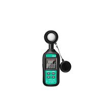 Luxómetro Portátil, Medidor de iluminancia, medidor de iluminancia digital, medidor de iluminación de mano, instrumento de medición de temperatura ambiente de mano,Precisión Reacciones Rápidas