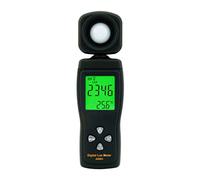 Luxómetro Portátil, Medidor de iluminancia, medidor de luz, iluminador digital, instrumento de medición de temperatura ambiente de mano, sensor de luz ambiental, detector de energía solar,Precisión