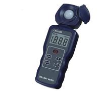 Luxómetro Portátil, Medidor de iluminancia, medidor de radinería solar Medidor de rendimiento Medidor de luz Iluminador digital Iluminador de mano Temperatura de temperatura de temperatura de la mano,