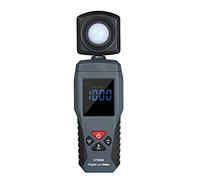 Luxómetro Portátil, Medidor de iluminancia UV Metro UV Medidor de radiación LCD Medidor de iluminación de iluminación medidor de iluminación de mano adecuado for el hogar, la agricultura, el almacén,